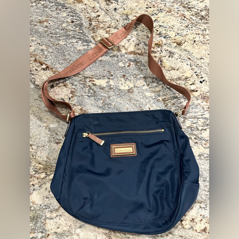 Calvin Klein Navy Crossbody Bag
